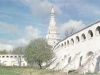 Иосифо-Волоцкий монастырь. Кузнечная башня с частью ограды