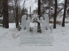 Иосифо-Волоцкий монастырь. Ледяная скульптура